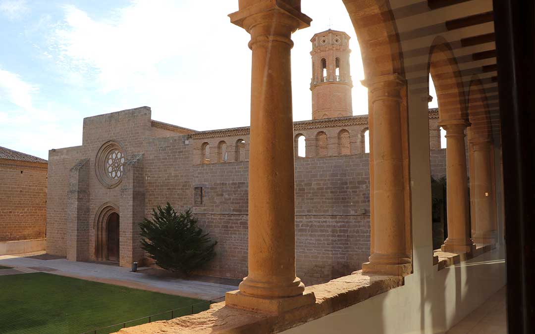 Vistas desde la Hospedería del Monasterio de Rueda.