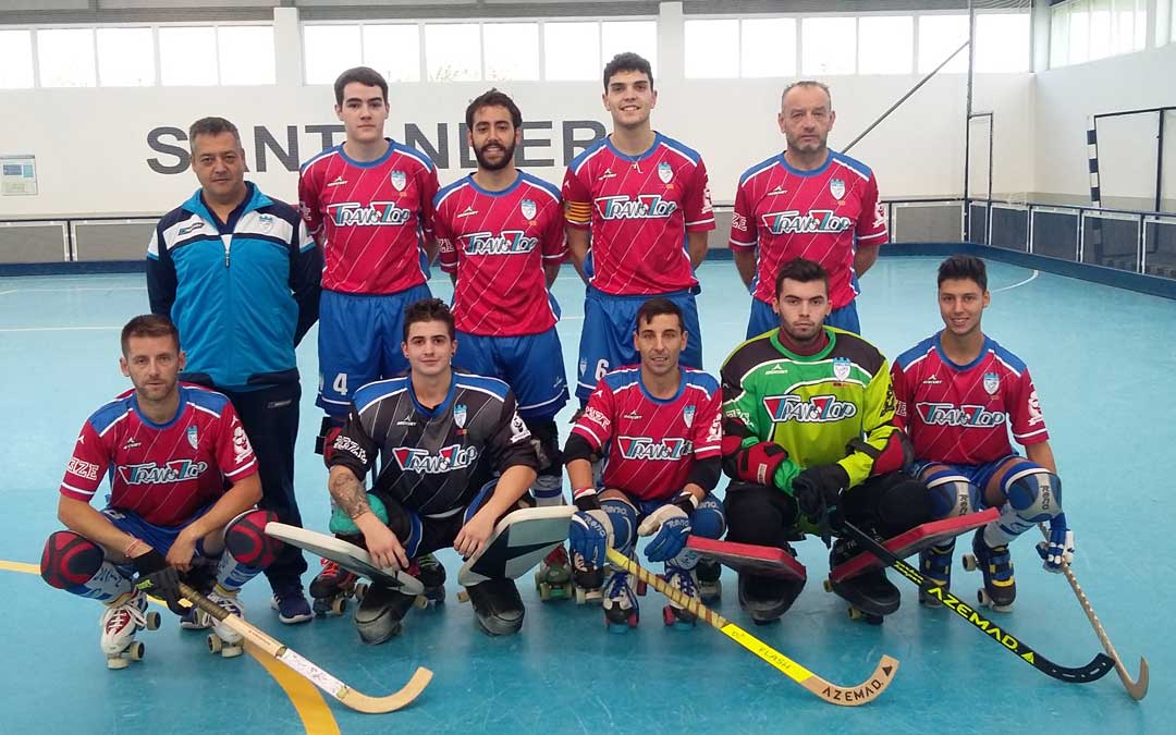 El equipo senior del TransLop Alcañiz C.P. que disputa la OK Bronce Liga Norte
