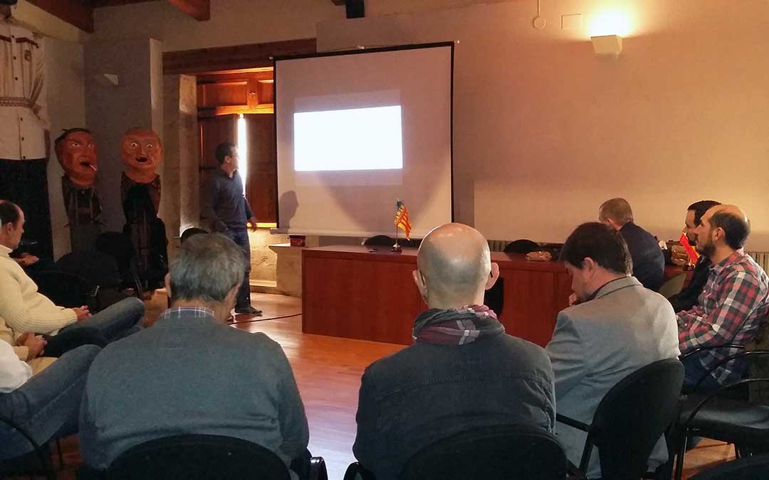 Reunión de los responsables de Aragón, Cataluña y Comunidad Valenciana en Forcall./ DGA
