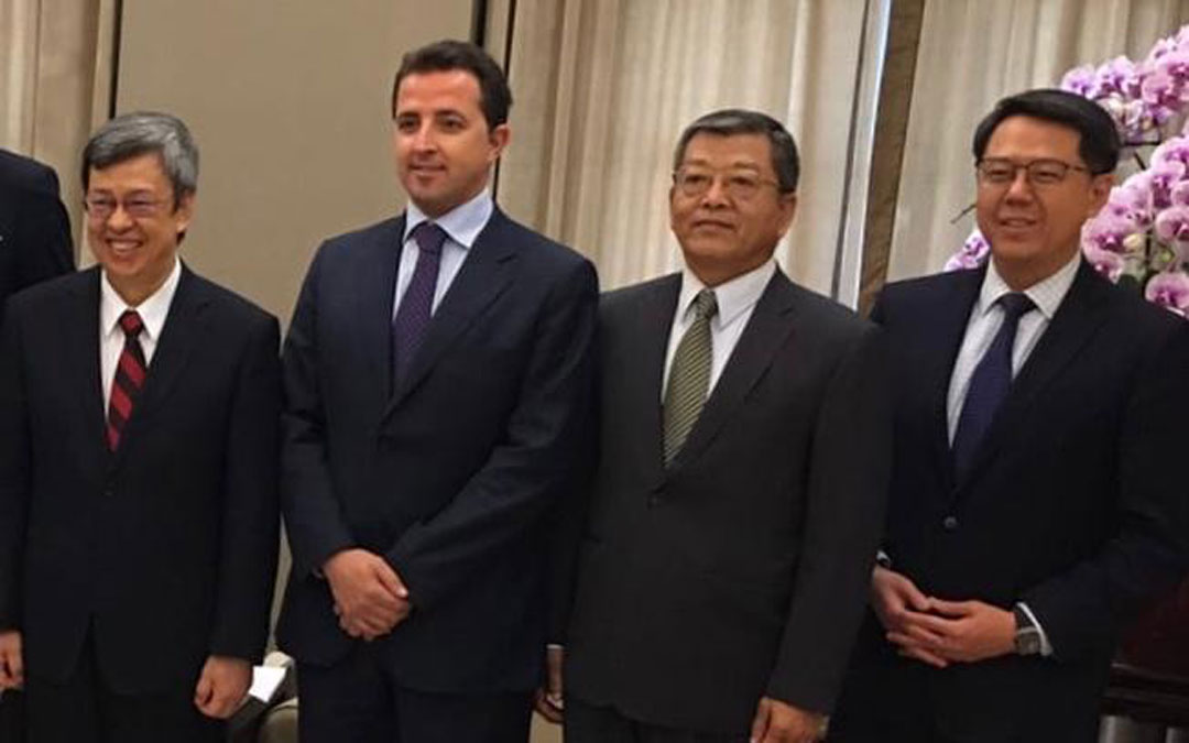 El alcalde de Calanda y diputado nacional, Alberto Herrero, realizó un viaje de trabajo de seis días a Taiwán / Ayto. Calanda