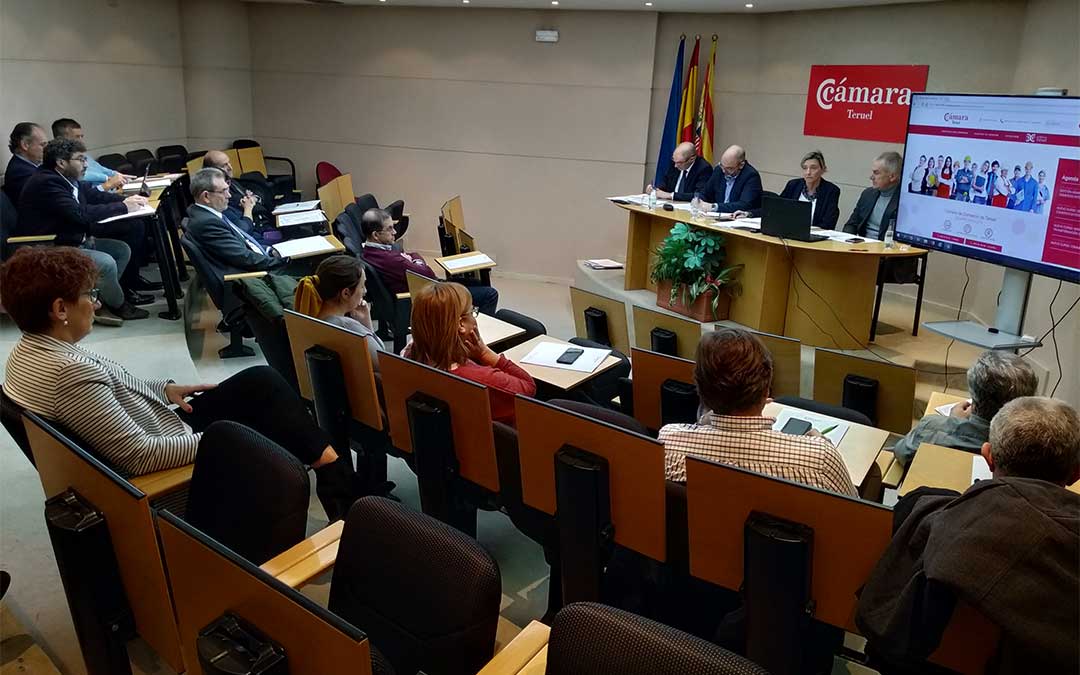 La Cámara de Comercio de Teruel ha celebrado un pleno este martes 17 de diciembre de 2019./ Cámara de Comercio