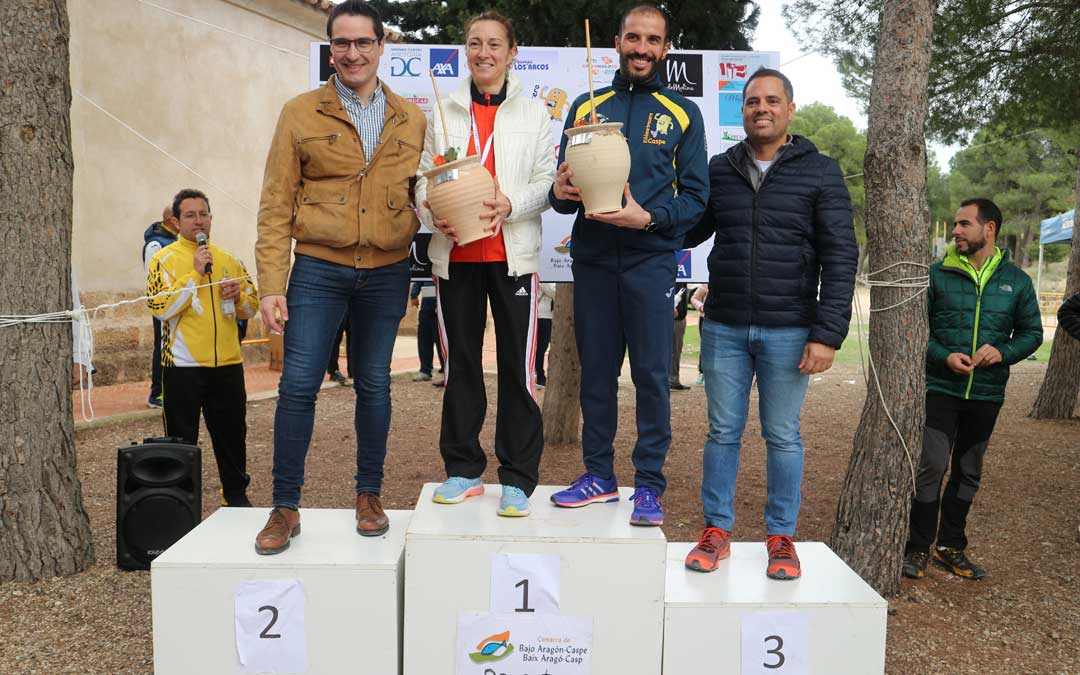 Los ganadores fueron el caspolino Javier Bielsa y en categoría femenina fue la alcañizana Laura Clavería la ganadora