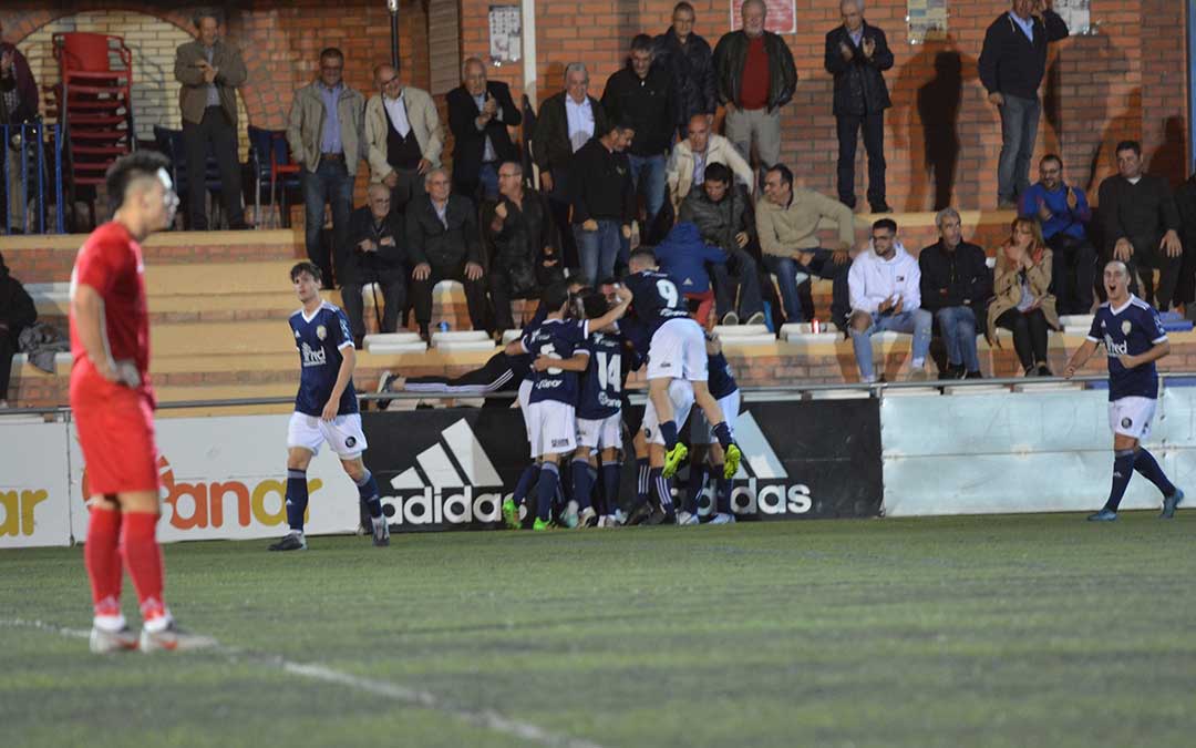 Partido del Herrera y el Caspe el pasado mes de noviembre. Foto : Erika Martínez.