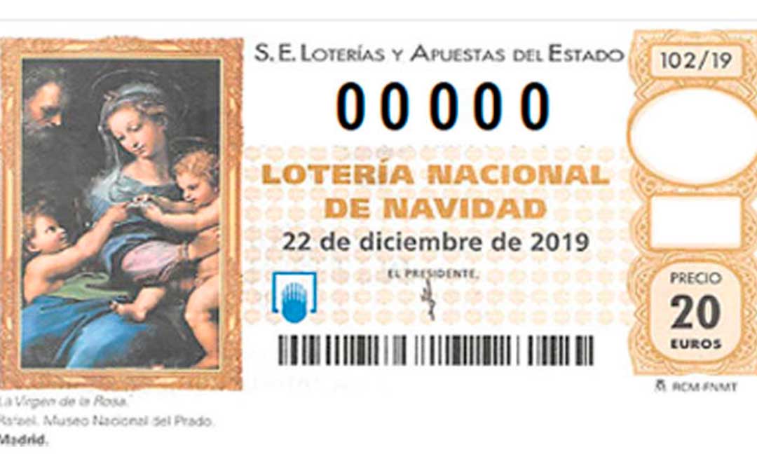 El cuadro de 'La Virgen de la Rosa' protagoniza el décimo del sorteo de Navidad 2019.