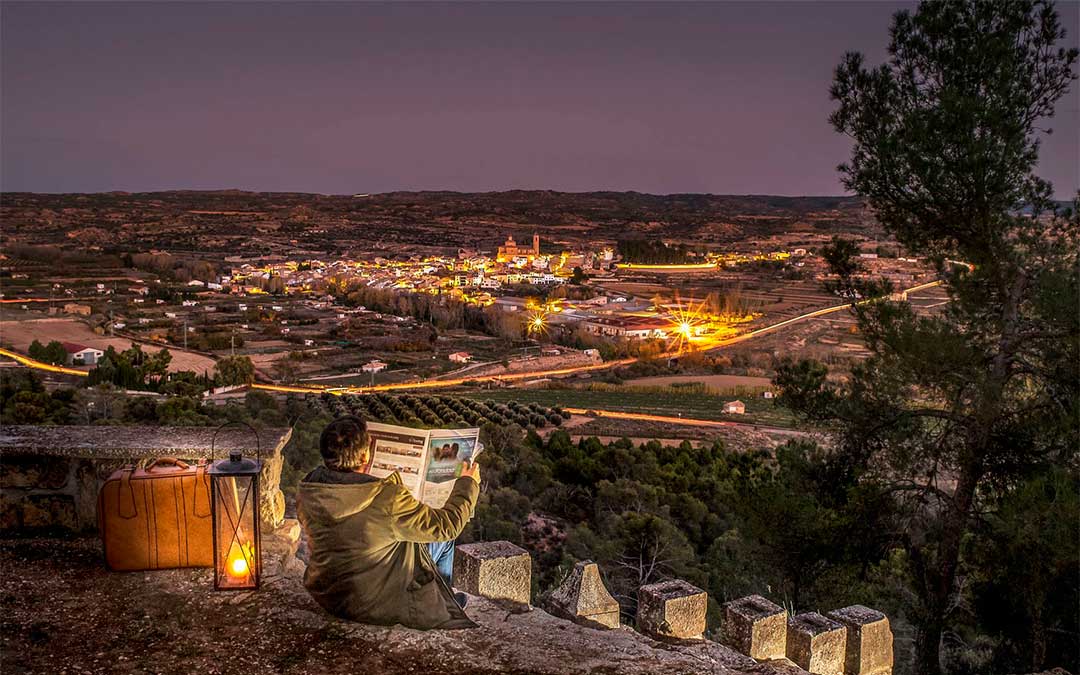 'Te espero en la ermita' de Eduardo Manero, fotografía ganadora del concurso 'Miradas al Bajo Aragón'.