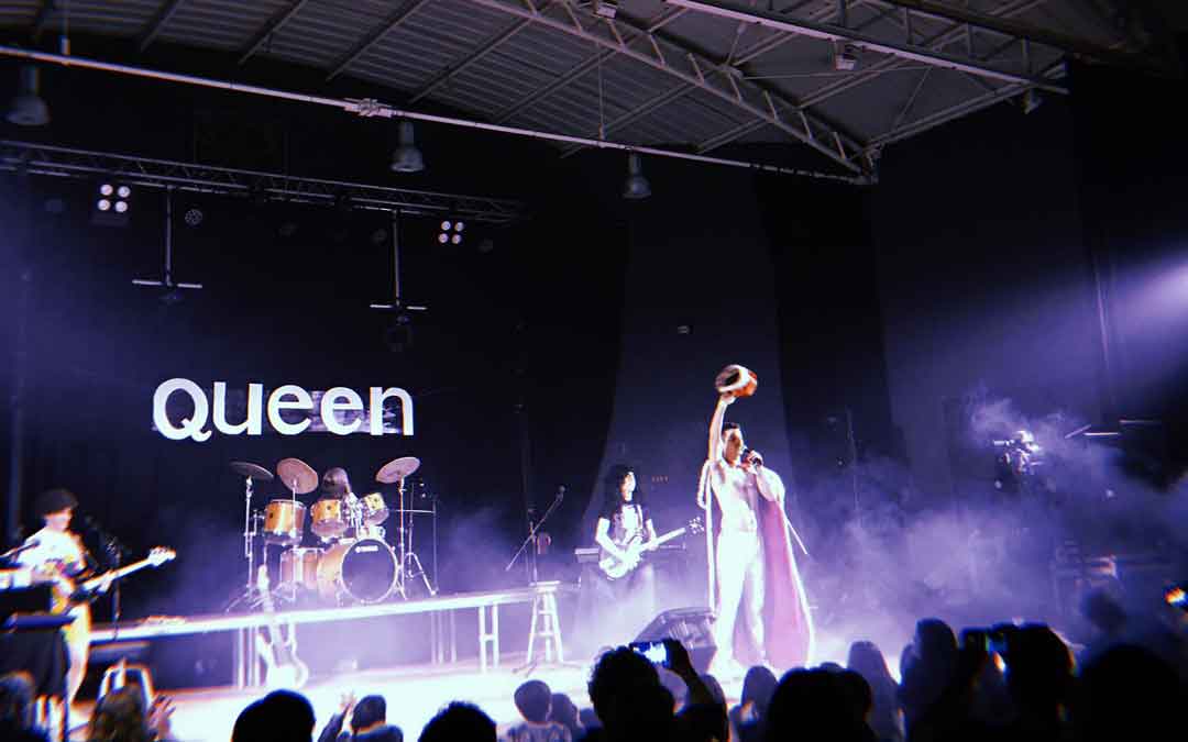 Uno de los momentos álgidos del concierto