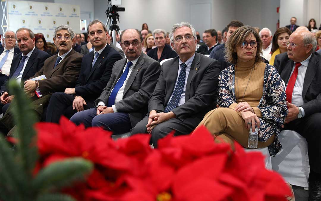 Javier Lambán clausura la X Jornada de la Comunidad General de Regantes de Aragón y Cataluña, Agricultura y Cambio Climático./ DGA