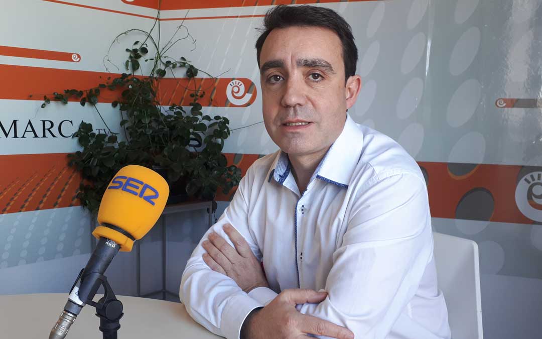 Emmanuel Griñón es el presidente de la Asociación Musical Lira Alcañizana