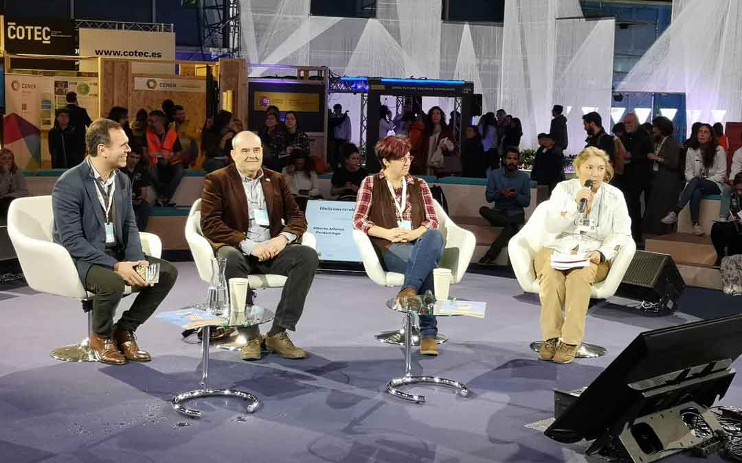 Alberto Alfonso durante su intervención este jueves en la Cumbre del Clima