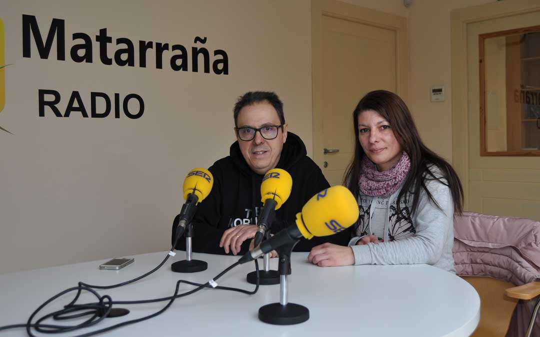 Octavio Serret y Laura García.
