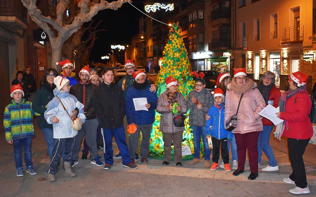 Participantes de la ronda de villancicos del PRIS.