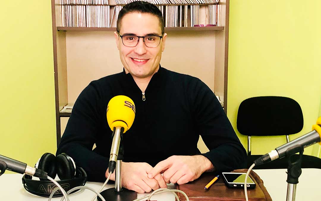 Cristian Poblador es portavoz de Cs Caspe.