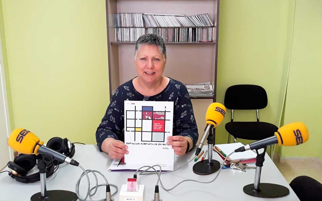 Ana Bayo es coordinadora del equipo territorial de formación del profesorado María de Ávila de Caspe.