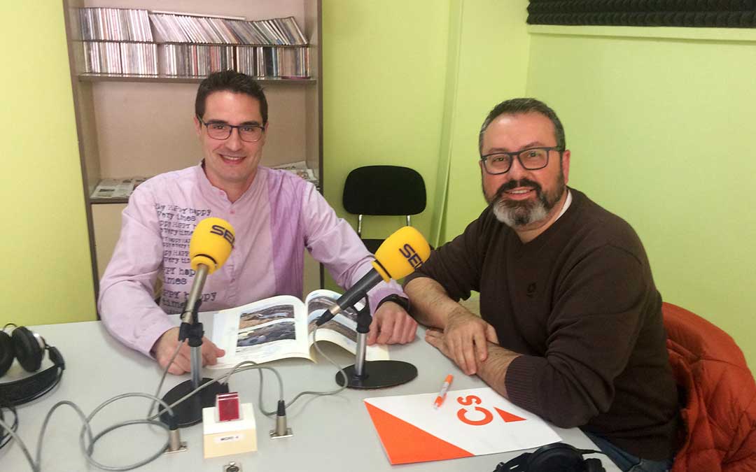Cristian Poblador y Agustín Moré forman parte de Ciudadanos Caspe.