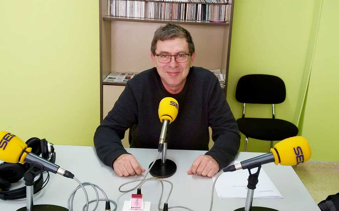 Rafael Lumbreras es concejal de cultura de Caspe.