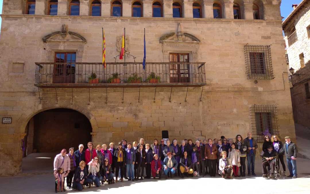 Concentración en La Fresneda
