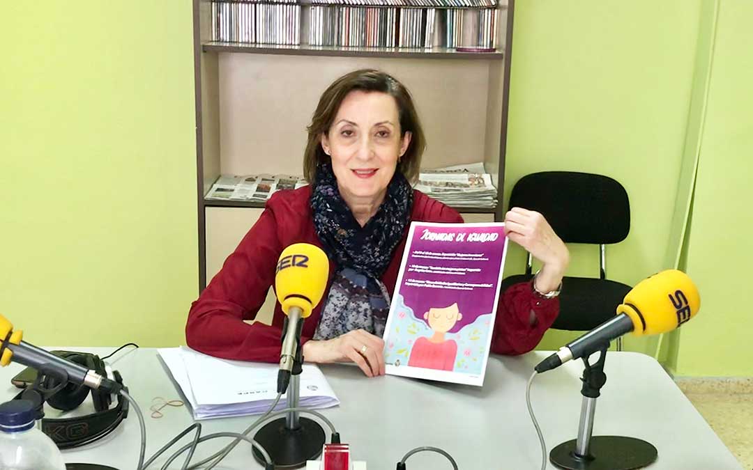 Alicia Claveria es concejal delegada de Mujer e Igualdad de Caspe.