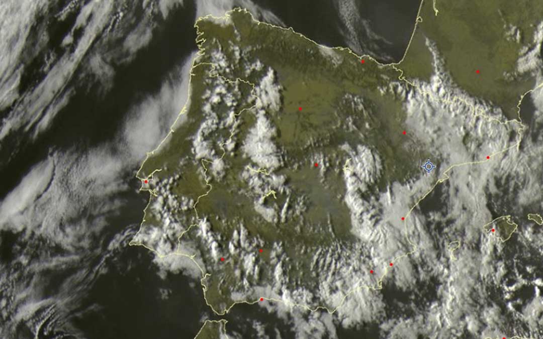 Imagen de satélite. Sat24.