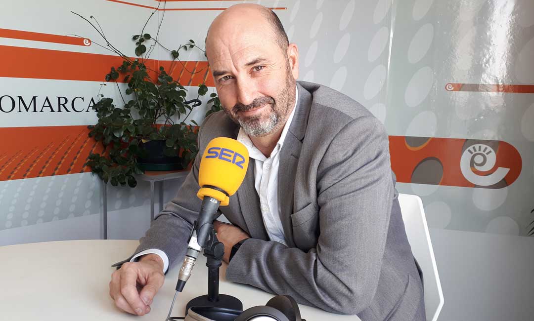 El director del Parador de Alcañiz, Alberto Hernández