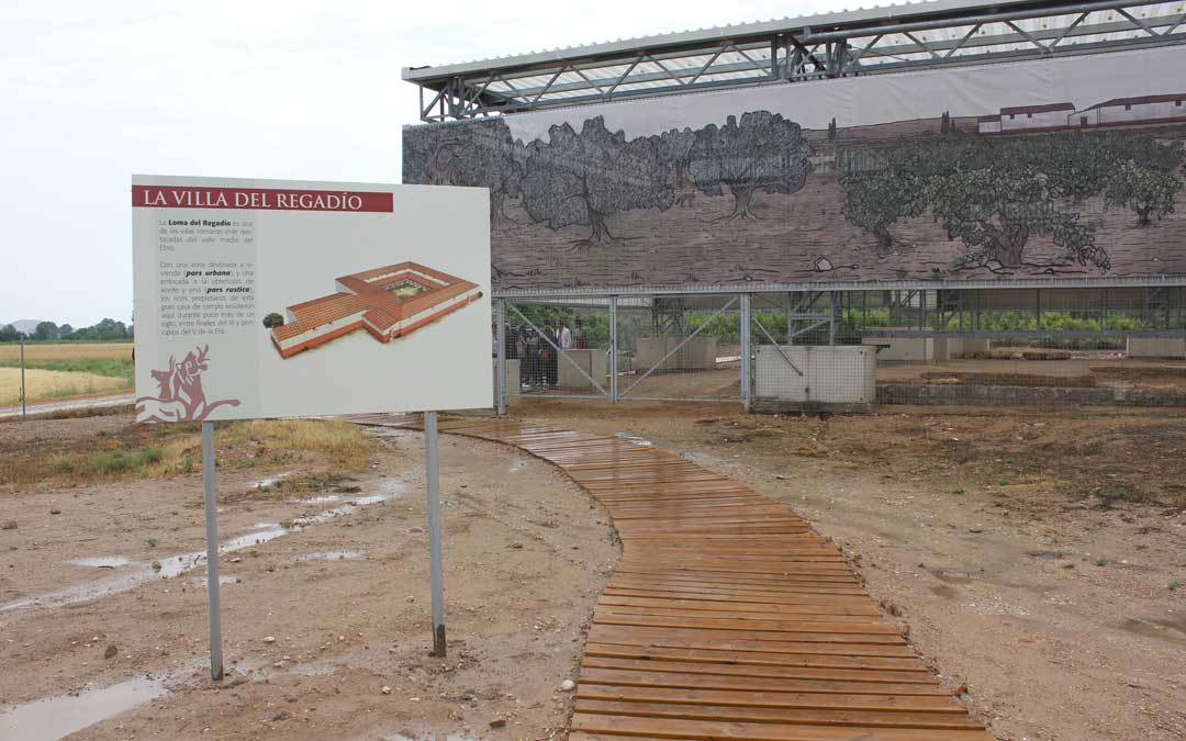 Imagen de archivo del yacimiento romano. / La Comarca