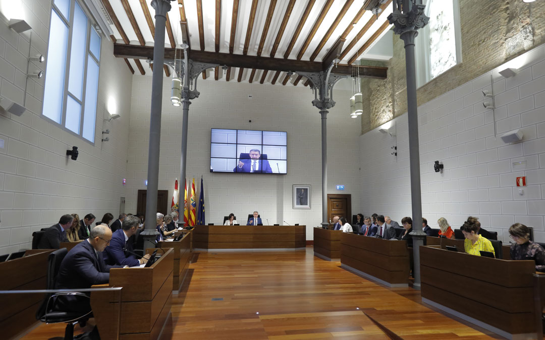 Pleno Diputación Provincial de Zaragoza./LA COMARCA