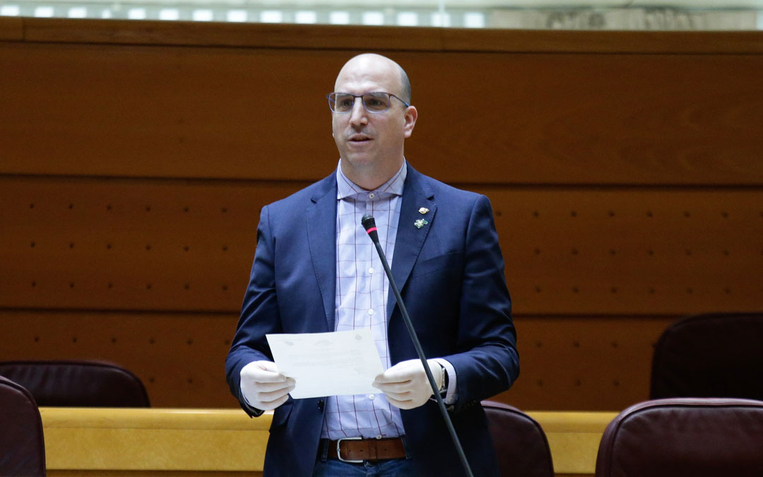 Joaquín Egea en el Senado