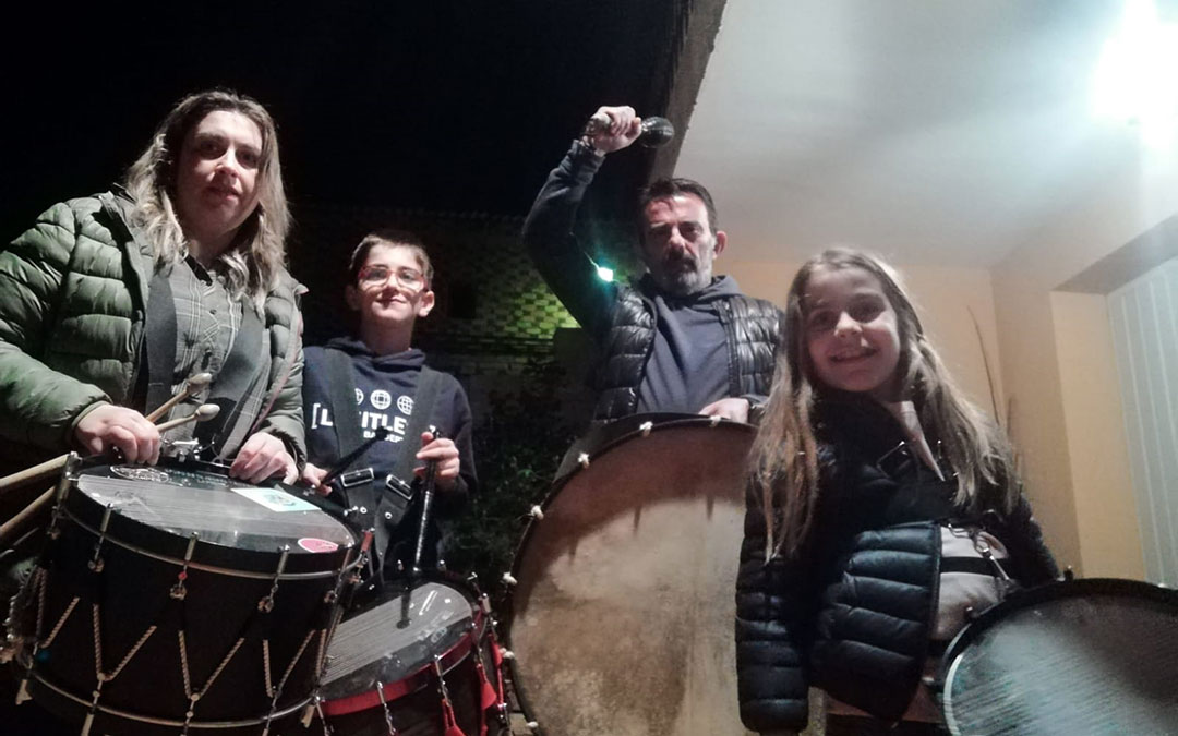 La Puebla de Híjar. Selfie tras Romper la Hora.