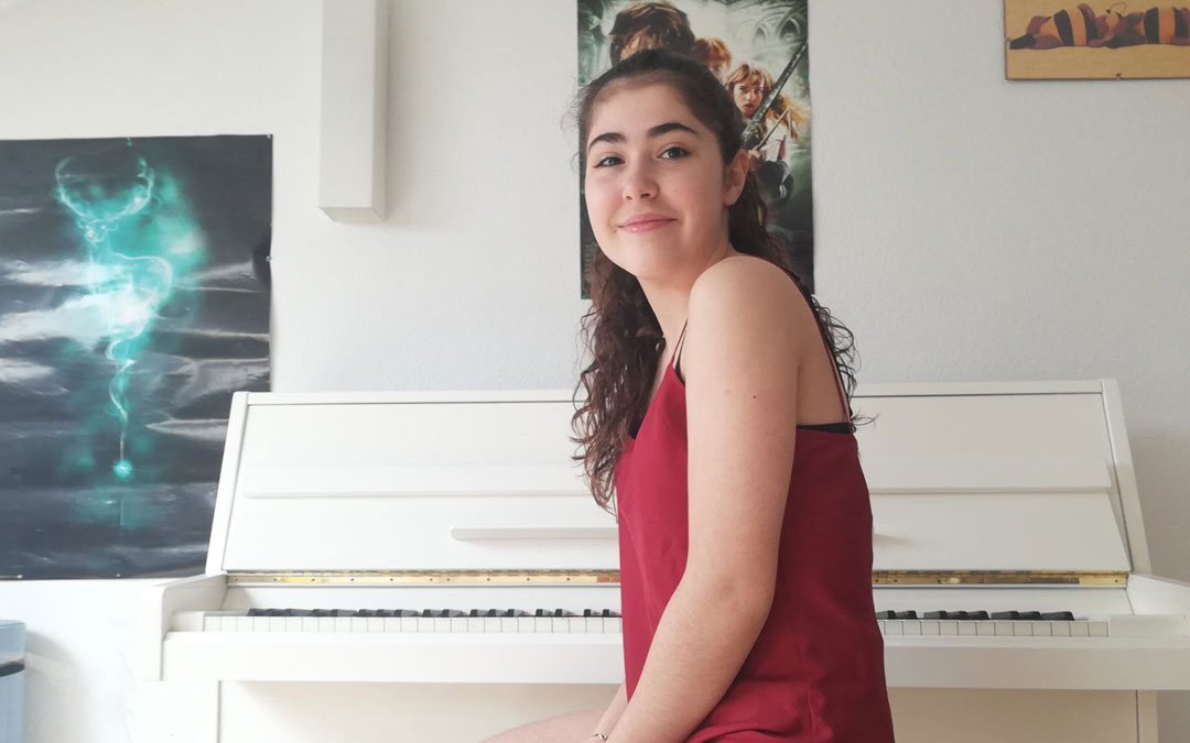 La pianista alcañizana Noe Nuez
