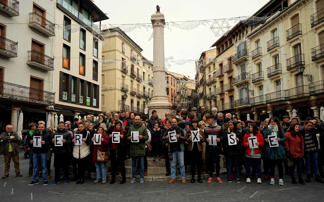 Teruel Existe está "orgullosoa" de todas las muestras de apoyo y unidad que está demostrando la sociedad española