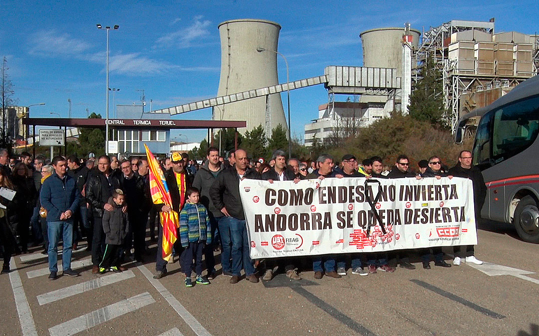 Imagen de archivo de una de las manifestaciones celebradas en la Térmica en 2019