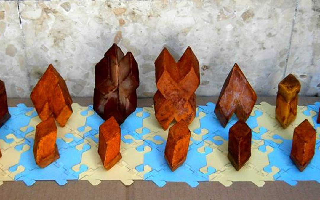Figuras geométricas de José María Clemente. / Archivo personal