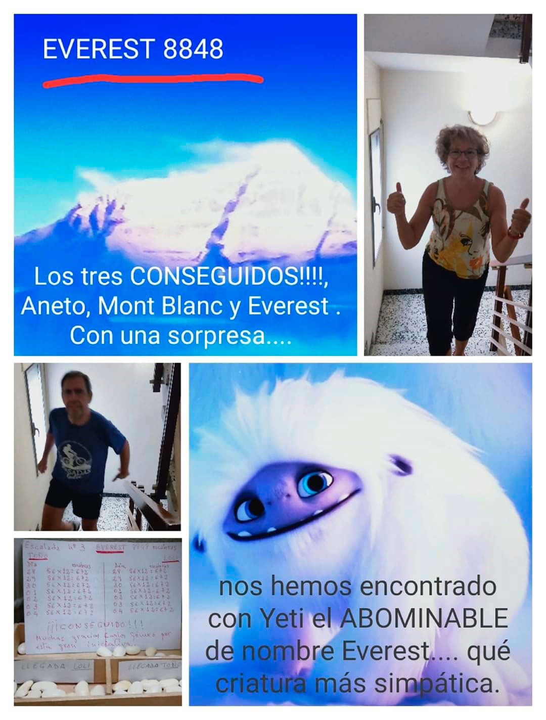 'Conquista la cima'./ L.C.