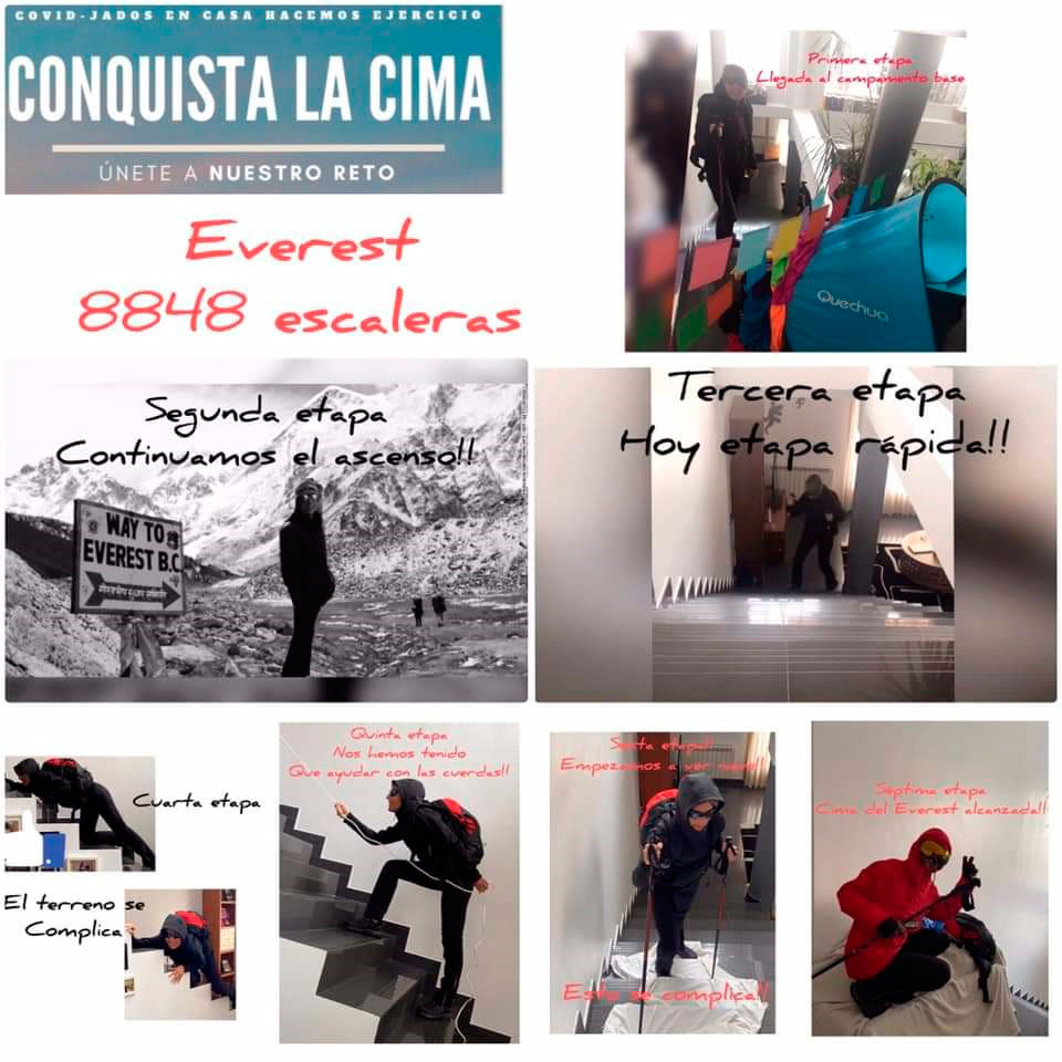 'Conquista la cima'./ L.C.