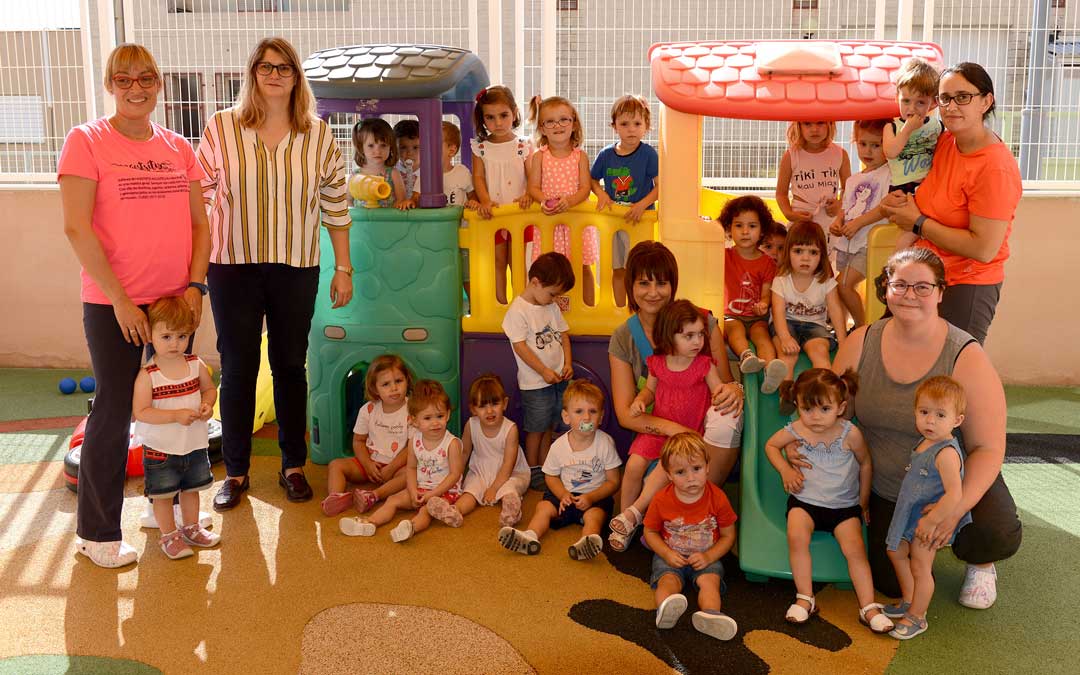 Final del curso 2018-2019 en La Selveta, con la concejala, Susana Mene. / Ayto. Alcañiz