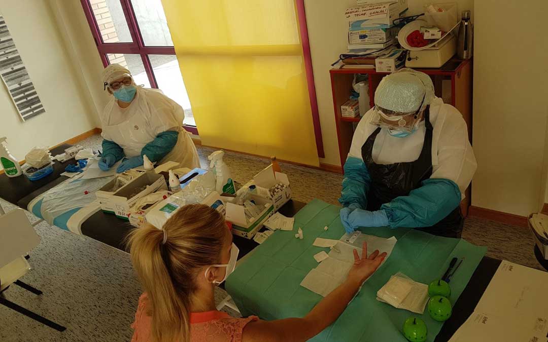 Estudio serológico del coronavirus en Alcañiz / La Comarca