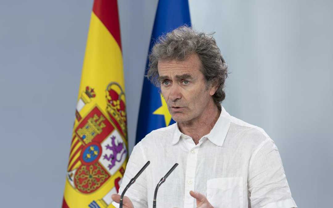 Fernando Simón en rueda de prensa