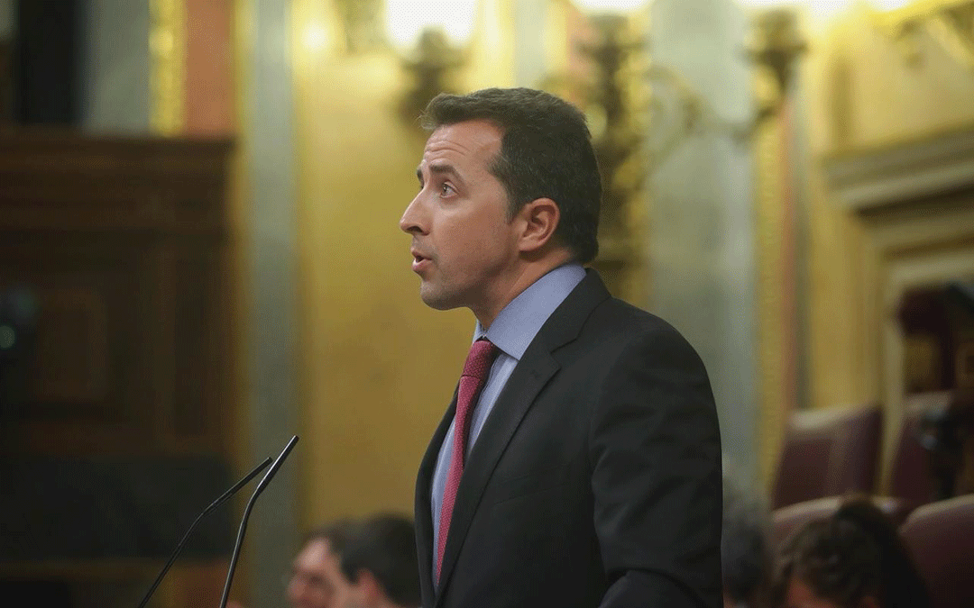 Alberto Herrero durante su intervención./LA COMARCA