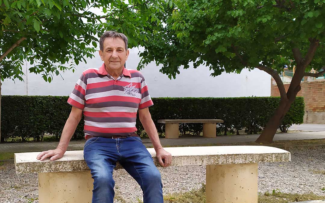 José Luis Mateo, vecino de Alcañiz que ha superado el Covid-19./ Juan Peñalver