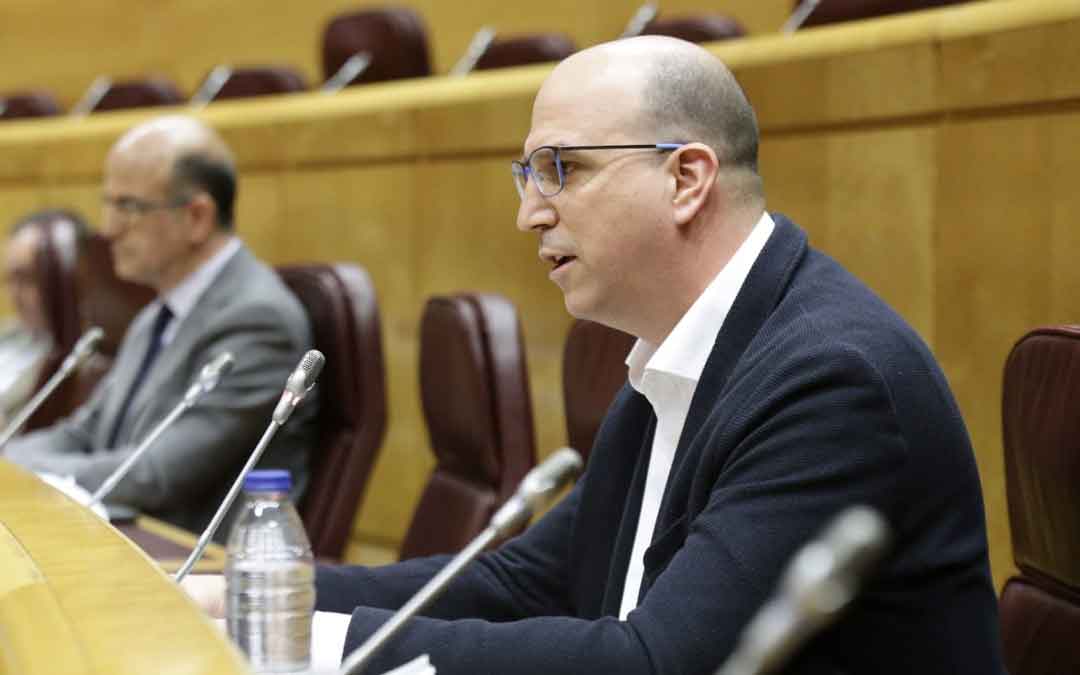 Egea este lunes durante su comparecencia en la Comisión de Transición Ecológica