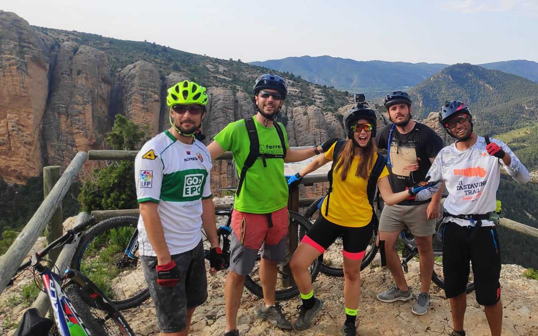 Una de las últimas rutas que pudieron llevar a cabo desde Matarraña Aventura.