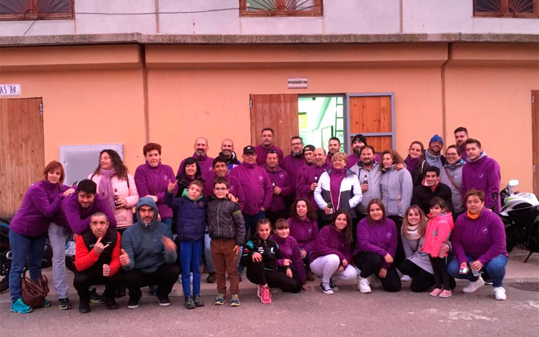 Convivencia del socio del motoclub Panderetas de Alcorisa, celebrada antes del inicio de la pandemia, el 7 de marzo de 2020./ Motoclub Panderetas