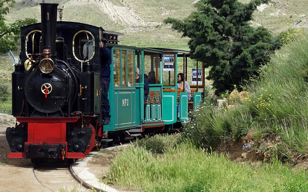 Tren minero de Utrillas./LA COMARCA