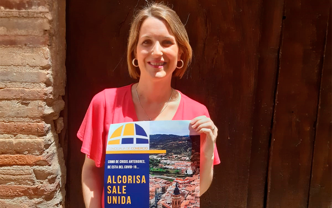 Campaña de comercio denominada #AlcorisaSaleUnida./ Ayto. de Alcorisa