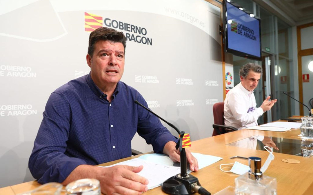 Allué y Falo en rueda de prensa