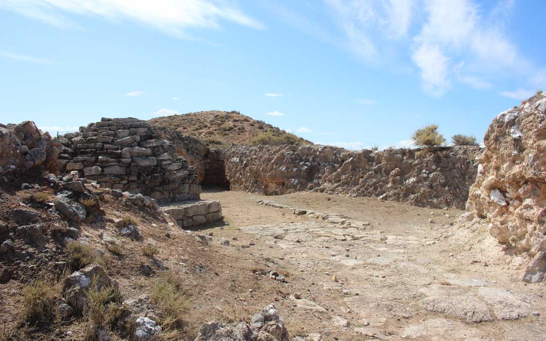 Yacimiento íbero del Cabezo de Alcalá.