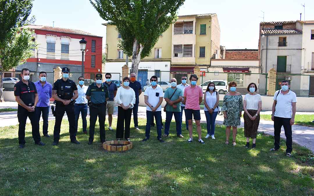 Homenaje en Caspe.