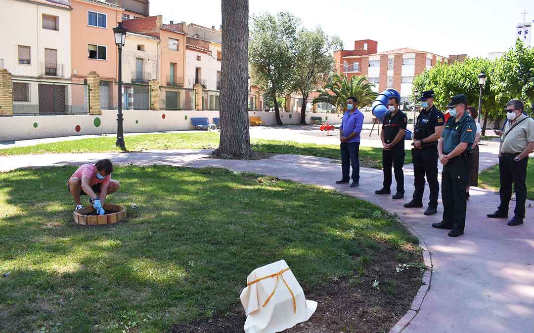 Homenaje en Caspe.