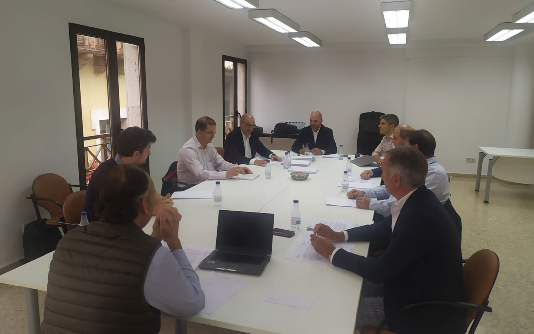 Reunión presencial del Comité Ejecutivo de la Cámara de Comercio de Teruel.