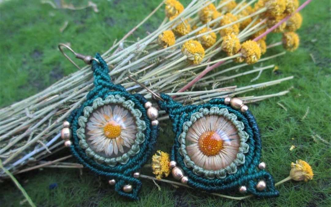 Detalle de una de las creaciones. / Nudo y Pincel