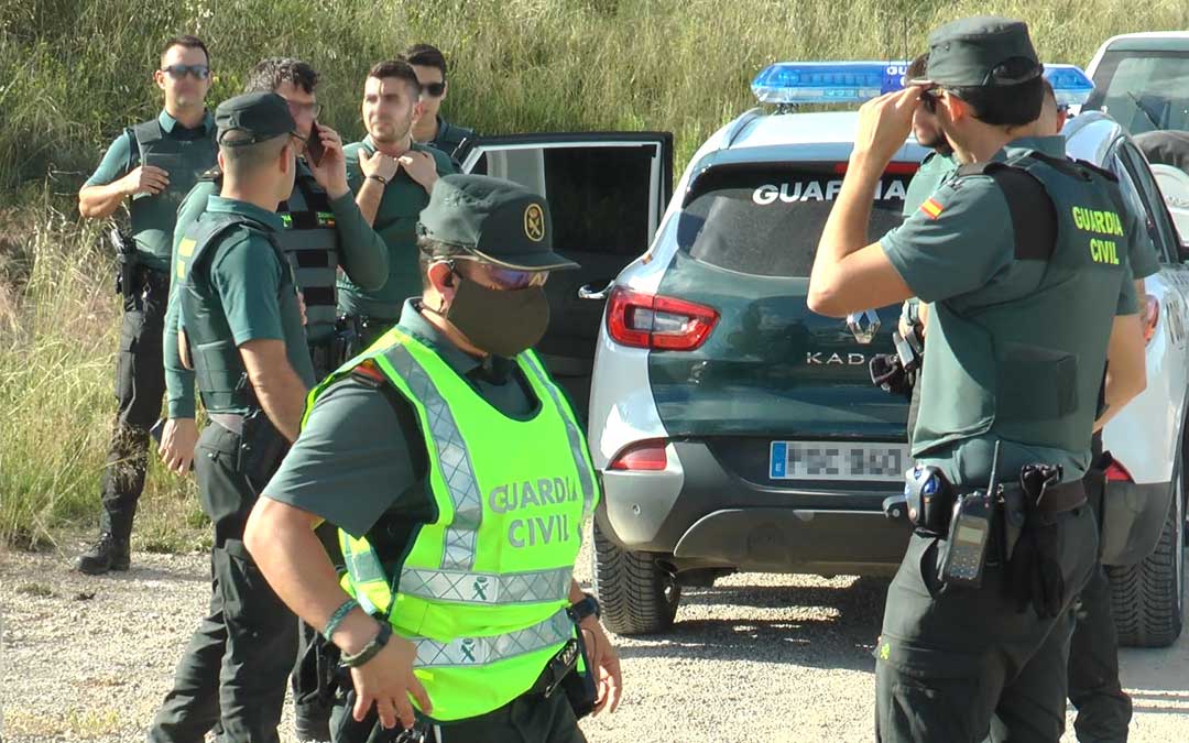 Foto de archivo del dispositivo de la Guardia Civil desplegado en Andorra para detener al Rambo de Requena./ L.C.